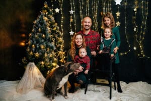 Vánoční focení v ateliéru 2